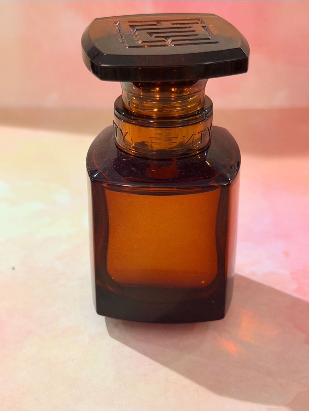 Fenty Beauty Amber & Black Glass Fragrance Bottle